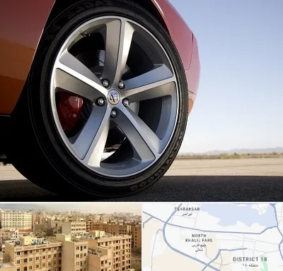 فروشگاه لاستیک خارجی در جنوب غرب تهران