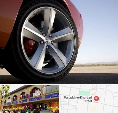 فروشگاه لاستیک خارجی در 15 خرداد