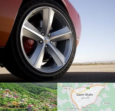 فروشگاه لاستیک خارجی در قائم شهر