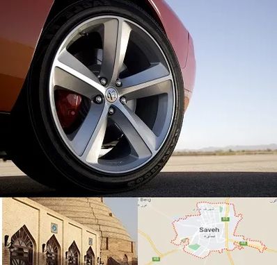 فروشگاه لاستیک خارجی در ساوه