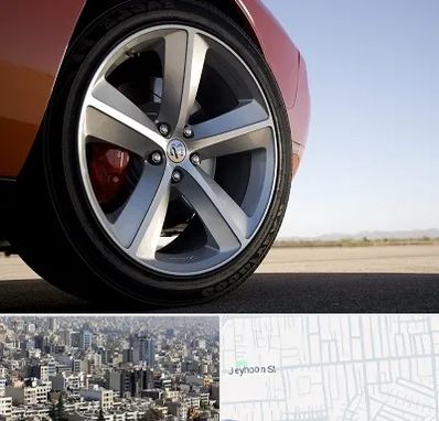 فروشگاه لاستیک خارجی در جیحون