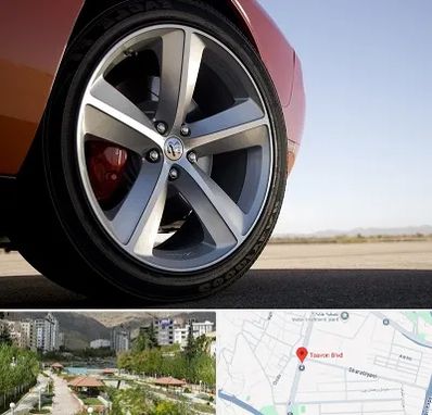 فروشگاه لاستیک خارجی در بلوار تعاون