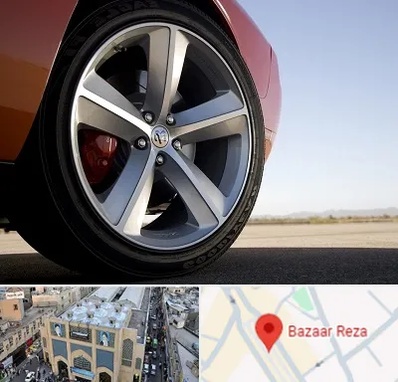 فروشگاه لاستیک خارجی در بازار رضا مشهد