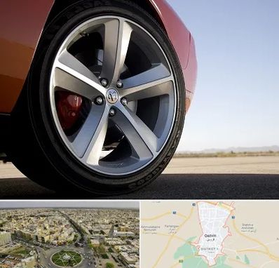 فروشگاه لاستیک خارجی در قزوین