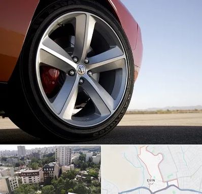 فروشگاه لاستیک خارجی در اوین