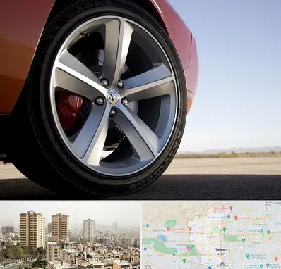 فروشگاه لاستیک خارجی در منطقه 5 تهران