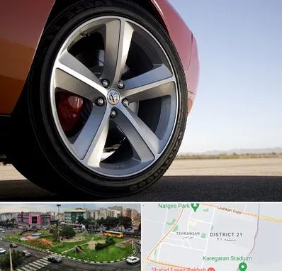 فروشگاه لاستیک خارجی در تهرانسر 