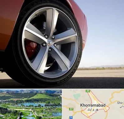 فروشگاه لاستیک خارجی در خرم آباد