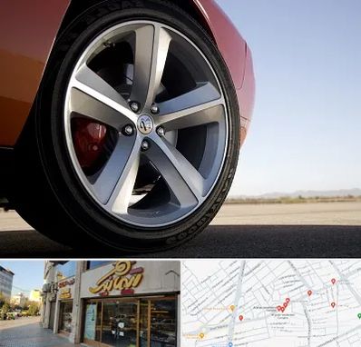 فروشگاه لاستیک خارجی در عطاران قم