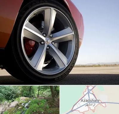 فروشگاه لاستیک خارجی در آزادشهر