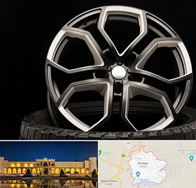 فروشگاه رینگ و لاستیک در برازجان