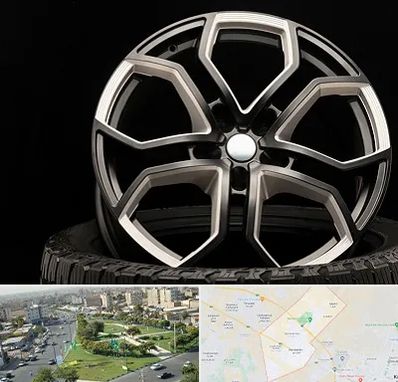 فروشگاه رینگ و لاستیک در کمال شهر کرج