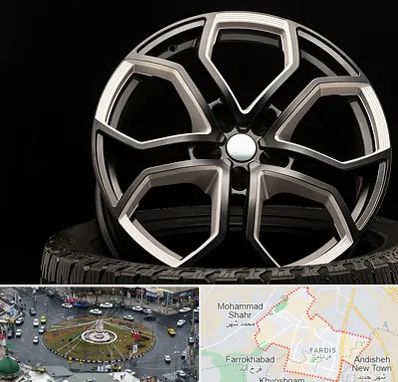 فروشگاه رینگ و لاستیک در فردیس کرج 