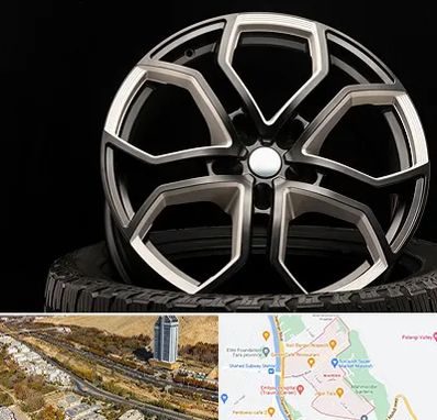 فروشگاه رینگ و لاستیک در خیابان نیایش شیراز