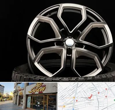 فروشگاه رینگ و لاستیک در عطاران قم