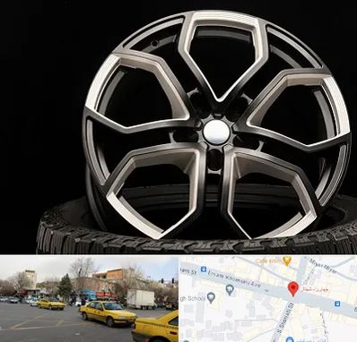 فروشگاه رینگ و لاستیک در شهناز تبریز