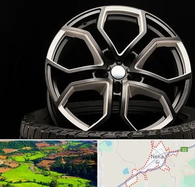 فروشگاه رینگ و لاستیک در نکا