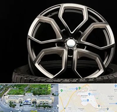 فروشگاه رینگ و لاستیک در نسیم شهر