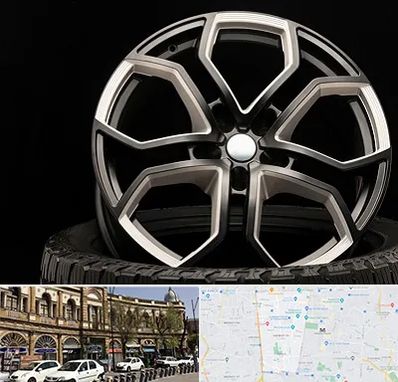 فروشگاه رینگ و لاستیک در منطقه 11 تهران