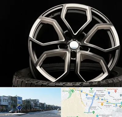 فروشگاه رینگ و لاستیک در شریعتی مشهد