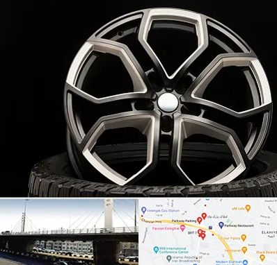 فروشگاه رینگ و لاستیک در پارک وی 