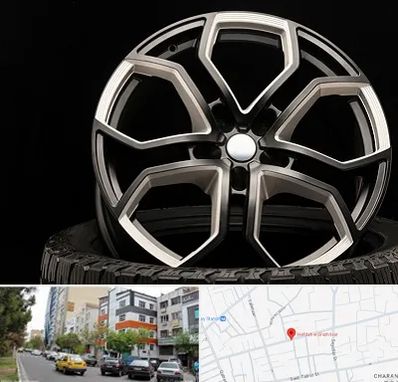 فروشگاه رینگ و لاستیک در هفده شهریور تبریز