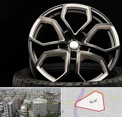 فروشگاه رینگ و لاستیک در آذری