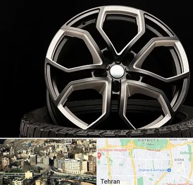 فروشگاه رینگ و لاستیک در مرزداران 