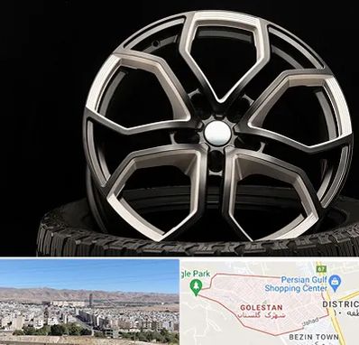 فروشگاه رینگ و لاستیک در شهرک گلستان شیراز