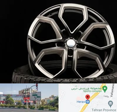 فروشگاه رینگ و لاستیک در هروی 