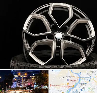 فروشگاه رینگ و لاستیک در کیانپارس اهواز