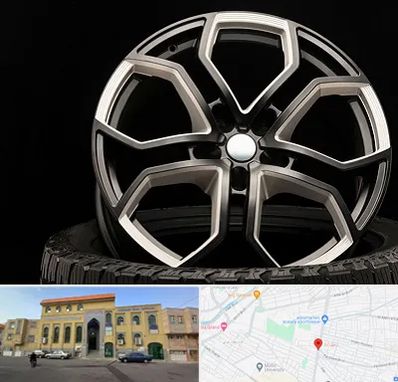 فروشگاه رینگ و لاستیک در زنبیل آباد قم