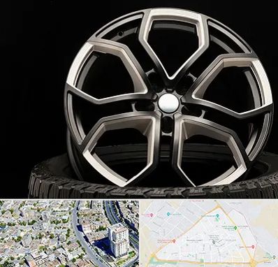 فروشگاه رینگ و لاستیک در قاسم آباد مشهد