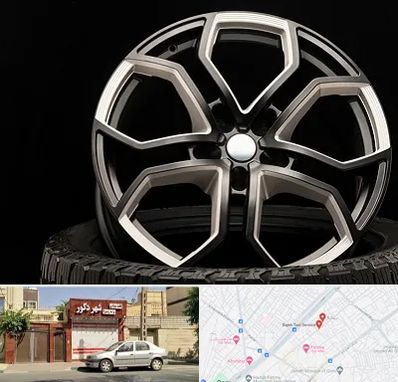 فروشگاه رینگ و لاستیک در باجک قم