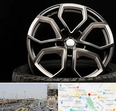 فروشگاه رینگ و لاستیک در بلوار توس مشهد