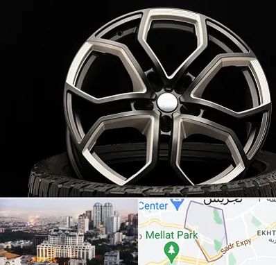 فروشگاه رینگ و لاستیک در الهیه 