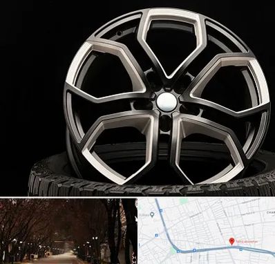 فروشگاه رینگ و لاستیک در ابوریحان تبریز