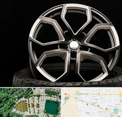 فروشگاه رینگ و لاستیک در وکیل آباد مشهد