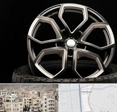 فروشگاه رینگ و لاستیک در اسکندری