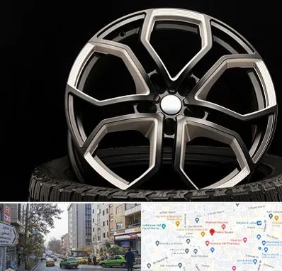 فروشگاه رینگ و لاستیک در فاطمی