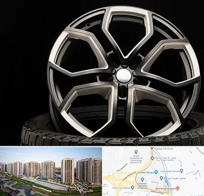 فروشگاه رینگ و لاستیک در المپیک 