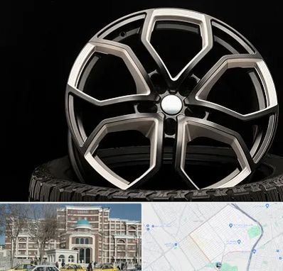 فروشگاه رینگ و لاستیک در طلاب مشهد