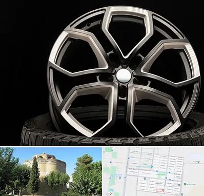 فروشگاه رینگ و لاستیک در مرداویج اصفهان