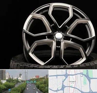 فروشگاه رینگ و لاستیک در توانیر