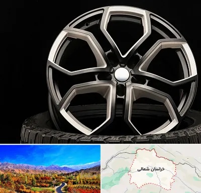 فروشگاه رینگ و لاستیک در خراسان شمالی