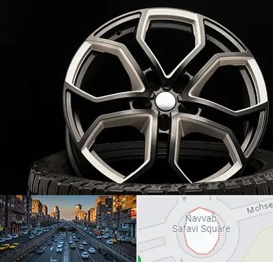 فروشگاه رینگ و لاستیک در نواب