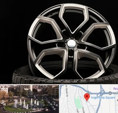 فروشگاه رینگ و لاستیک در آرژانتین