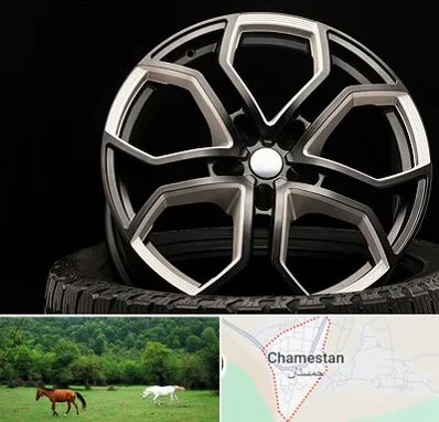 فروشگاه رینگ و لاستیک در چمستان