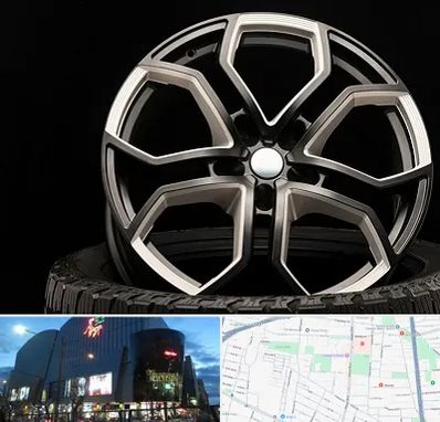 فروشگاه رینگ و لاستیک در بلوار اباذر