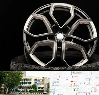 فروشگاه رینگ و لاستیک در طالقانی